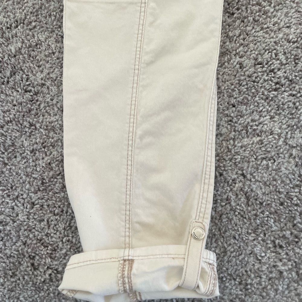 WHBM 2L PRET A PED BEIGE/light brown denim pants